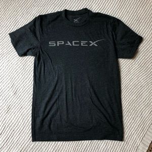 SPACEX shirt / T-shirt grey with logo